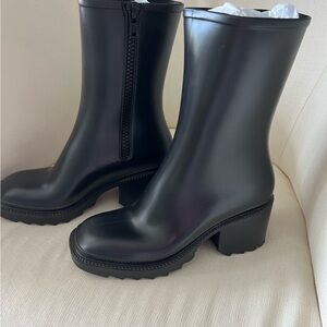 INC Rubber Rainboots.  Size 8. Never worn new w/ box.